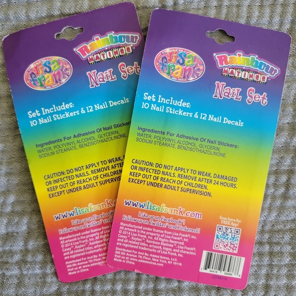 Lisa Frank nail decals - Picture 2 of 3